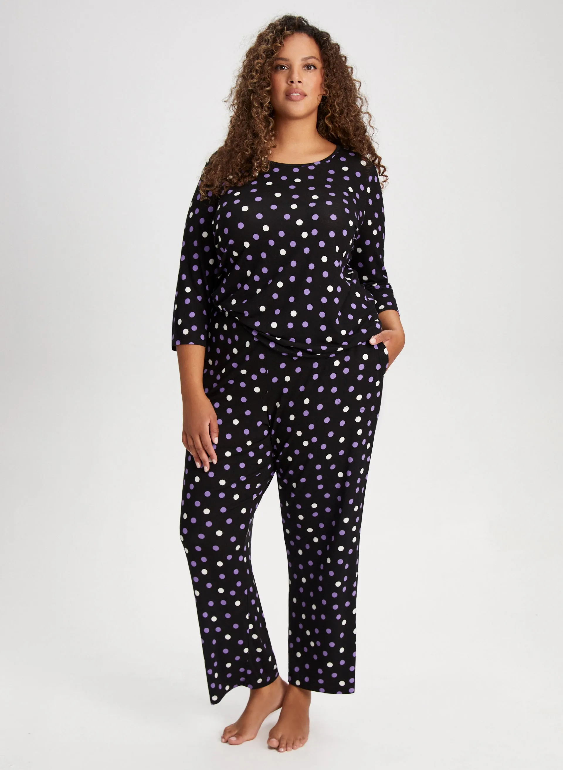 Pull-On Polka Dot Pyjama Pants sold by Laura product image thumbnail 5