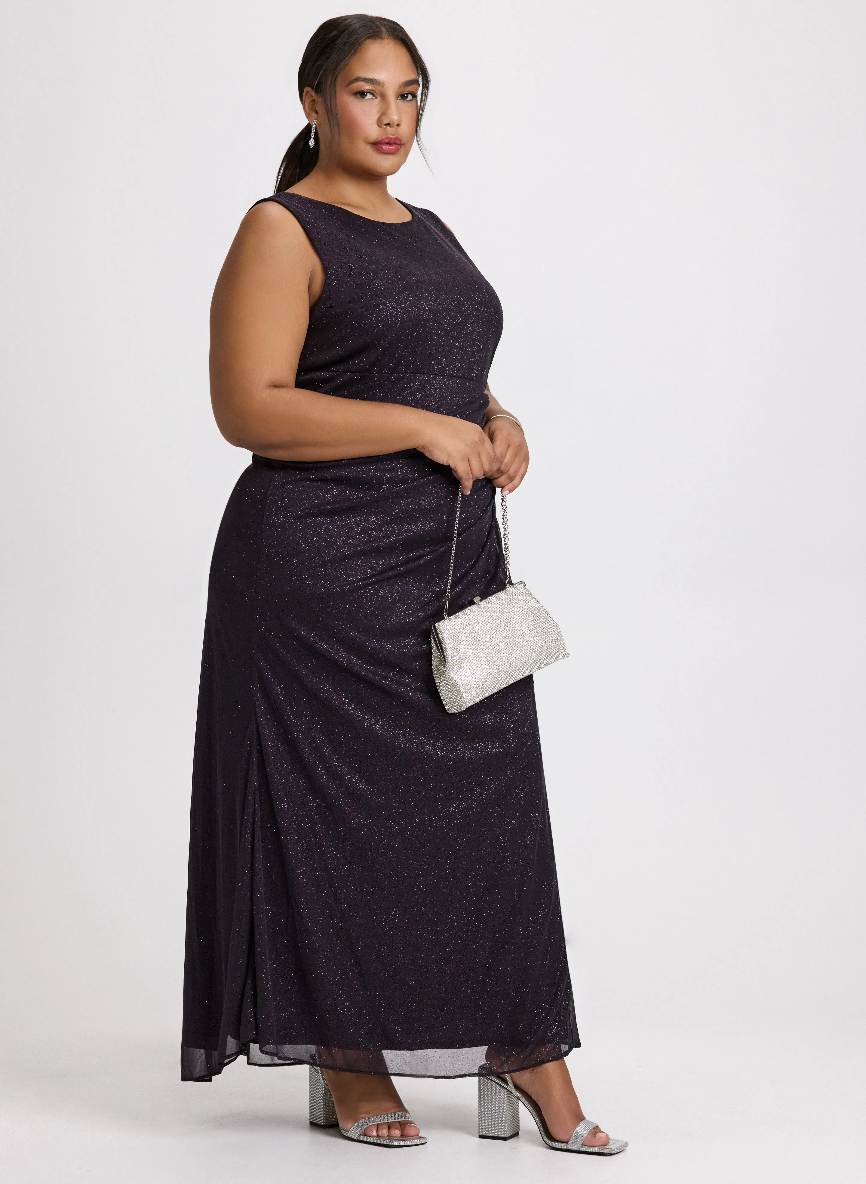 Cascade Jacket & Rhinestone Detail Dress Set sold by Laura product image thumbnail 3