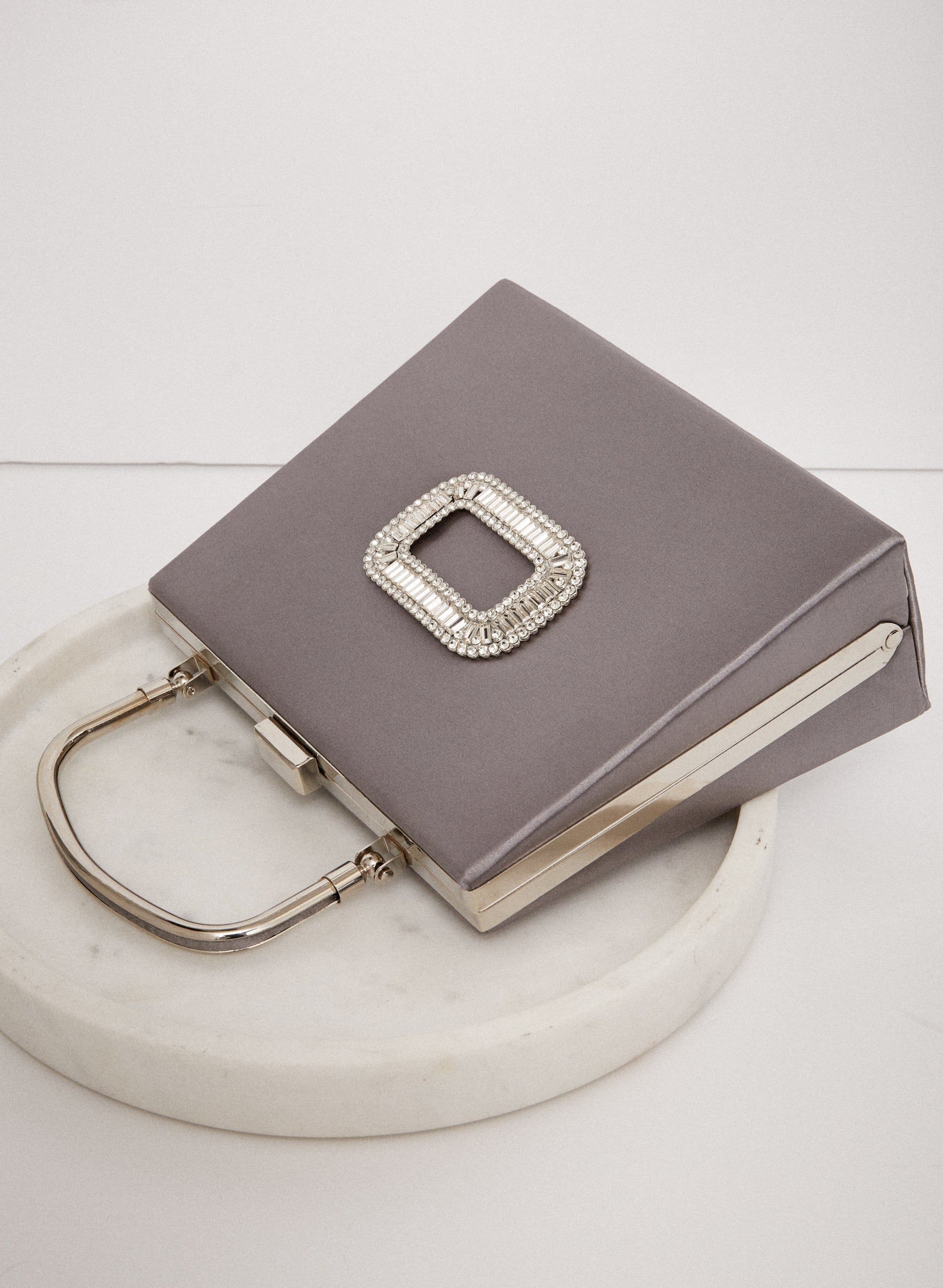 Satin Evening Clutch sold by Laura product image thumbnail 4