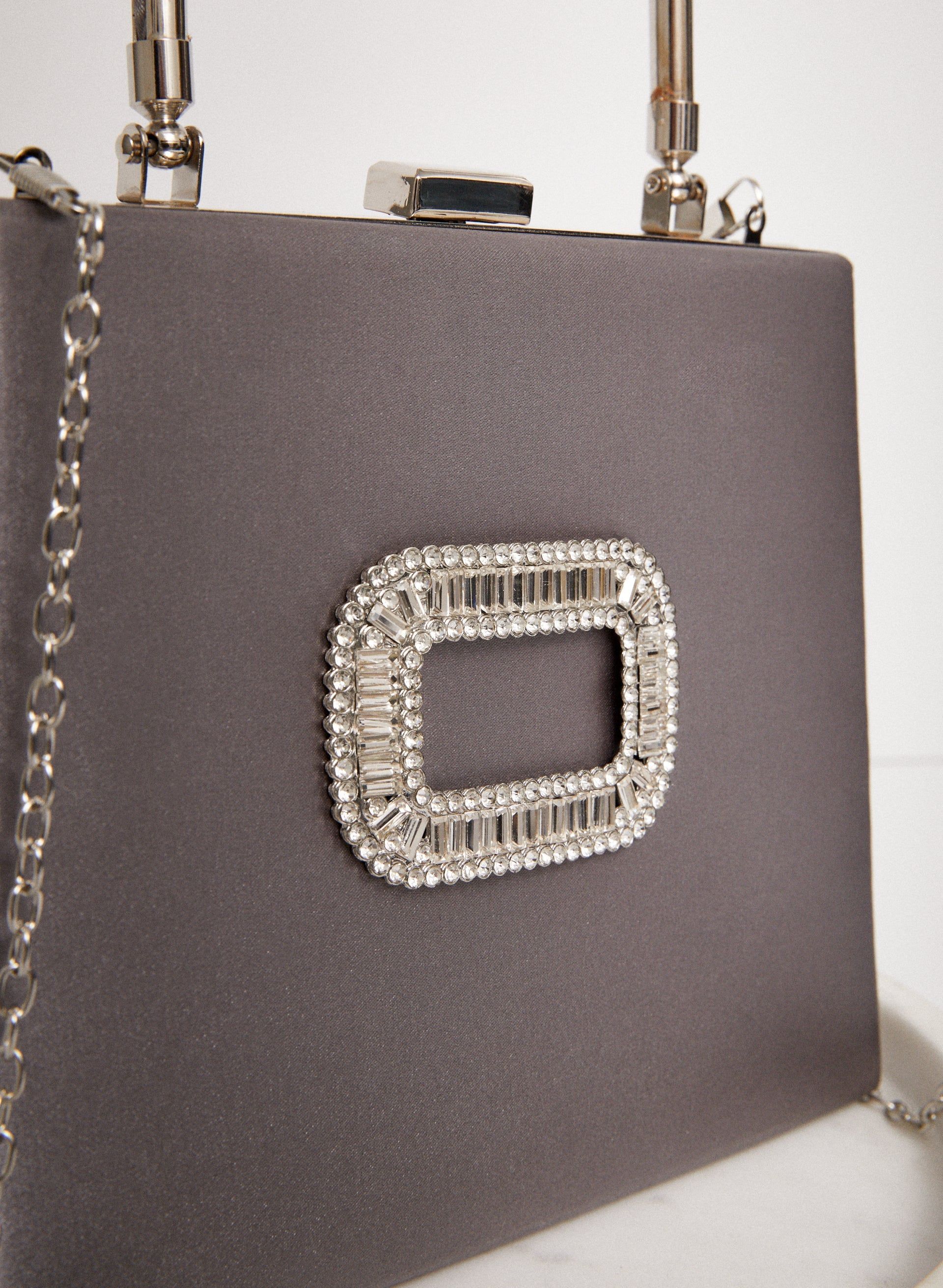 Satin Evening Clutch sold by Laura product image thumbnail 2