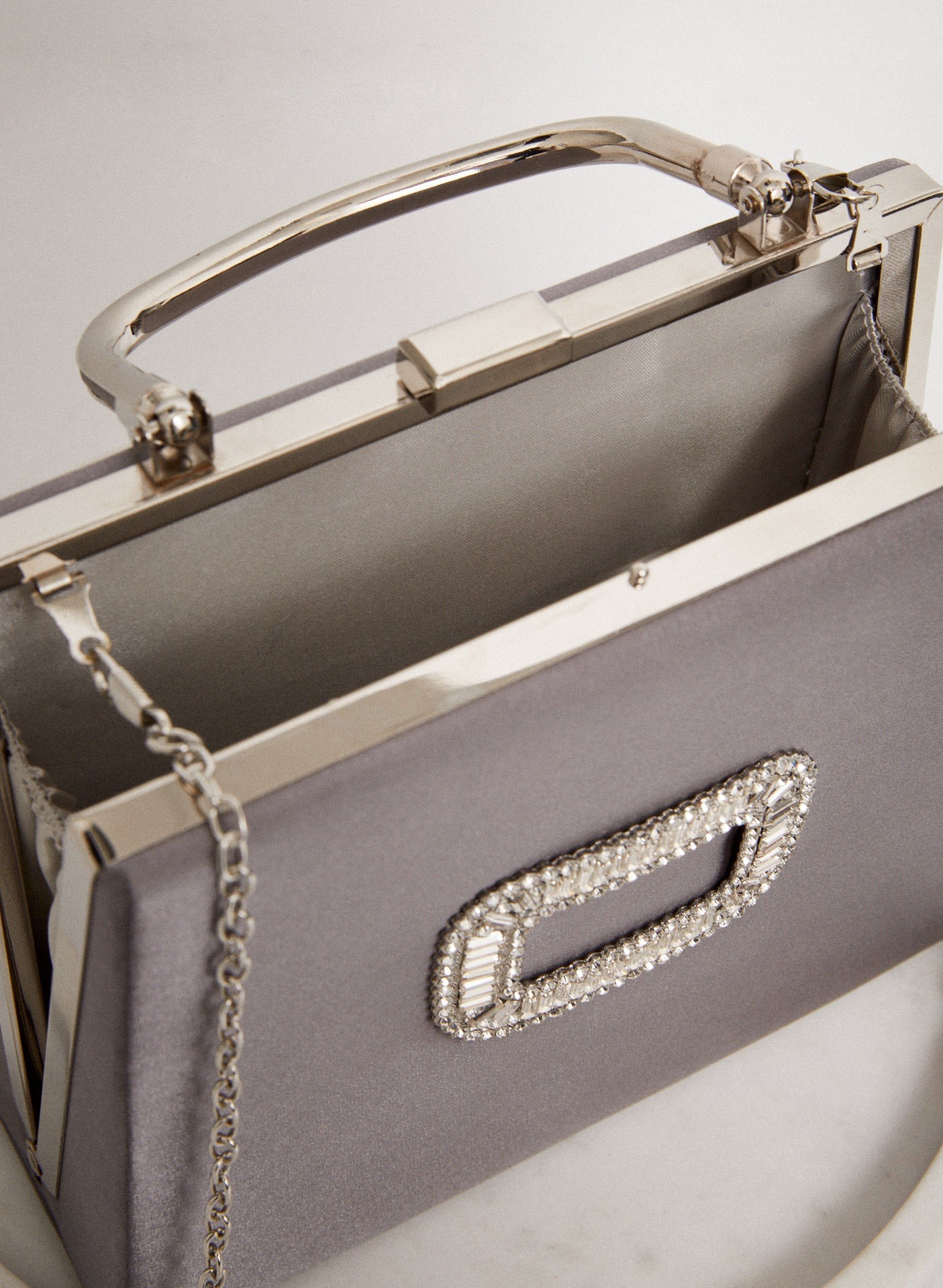 Satin Evening Clutch sold by Laura product image thumbnail 3