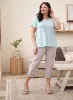Zipper Detail Cargo Capris sold by Laura