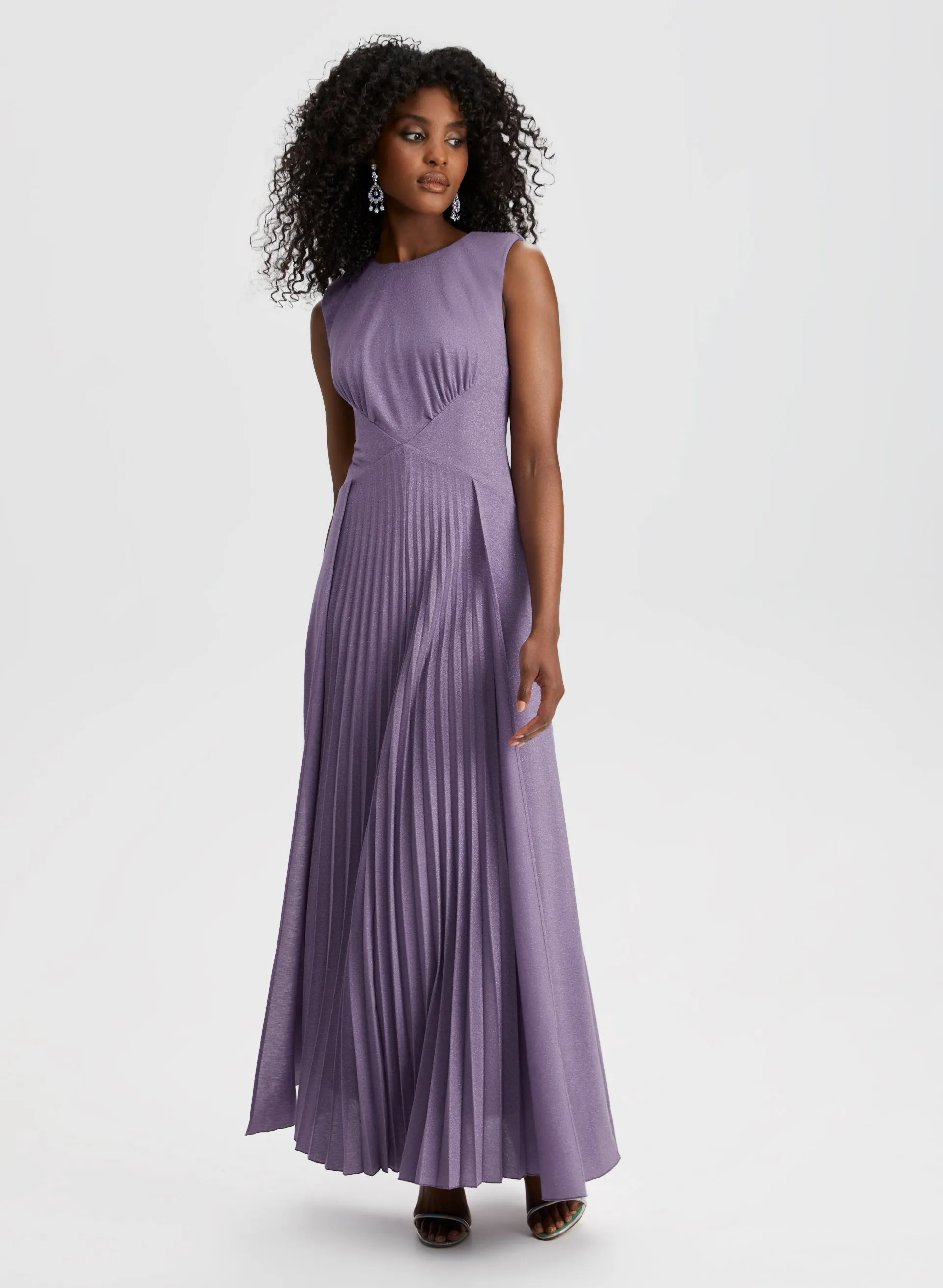 Sleeveless Pleated Dress sold by Laura