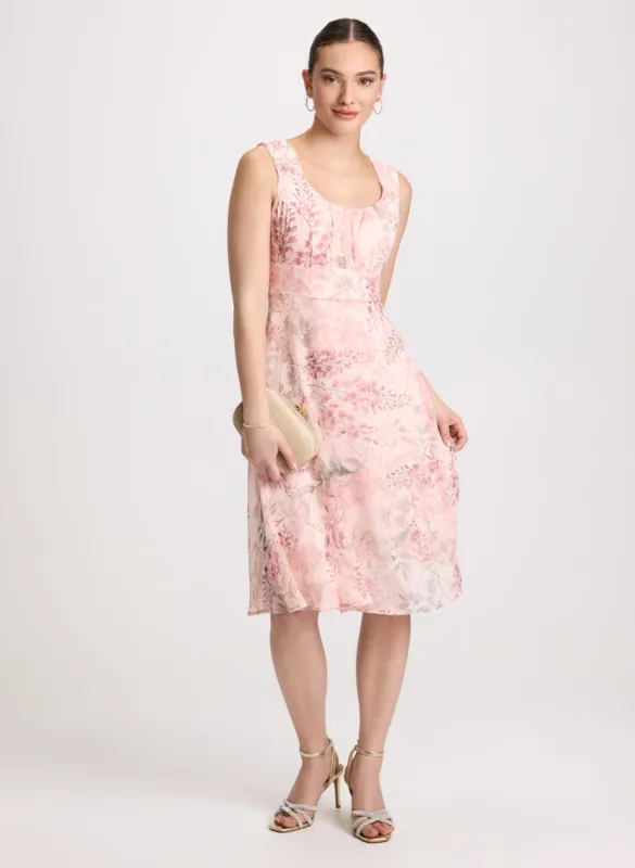 Floral Empire Waist Dress sold by Laura