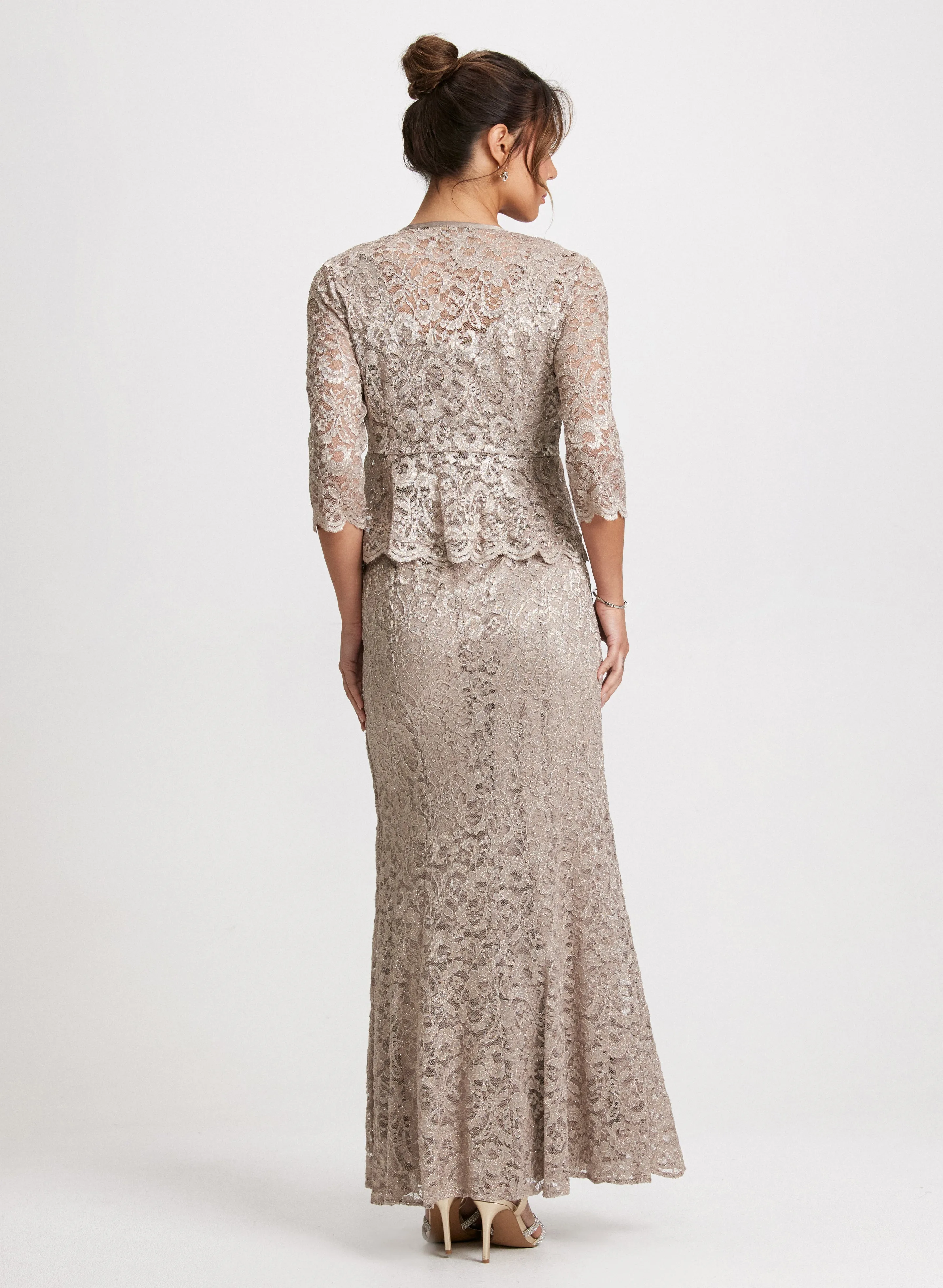 Lace Jacket & Long Dress Set sold by Laura product image thumbnail 3