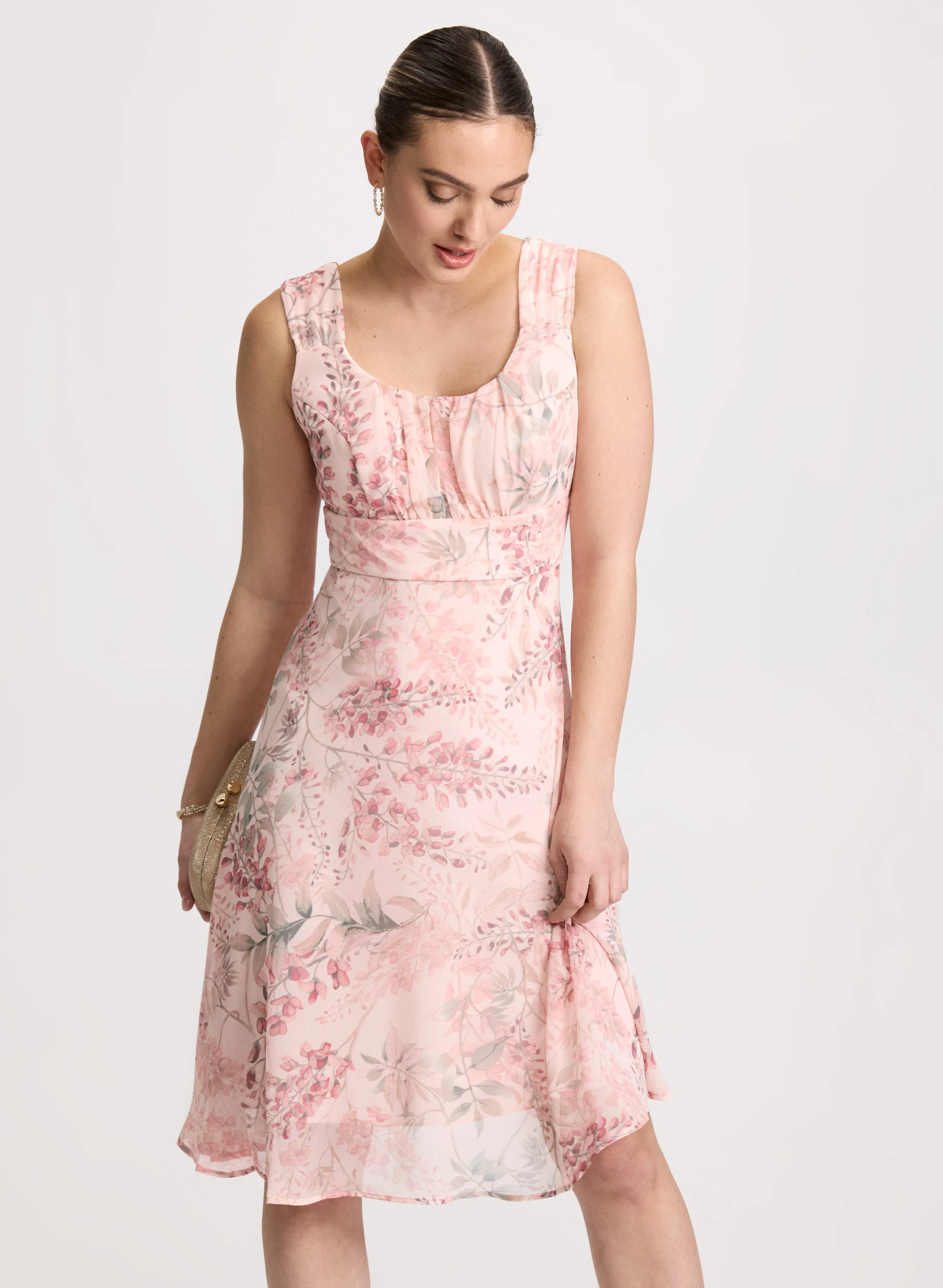 Floral Empire Waist Dress sold by Laura product image thumbnail 4