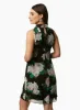 Rose Print Chiffon Dress sold by Laura