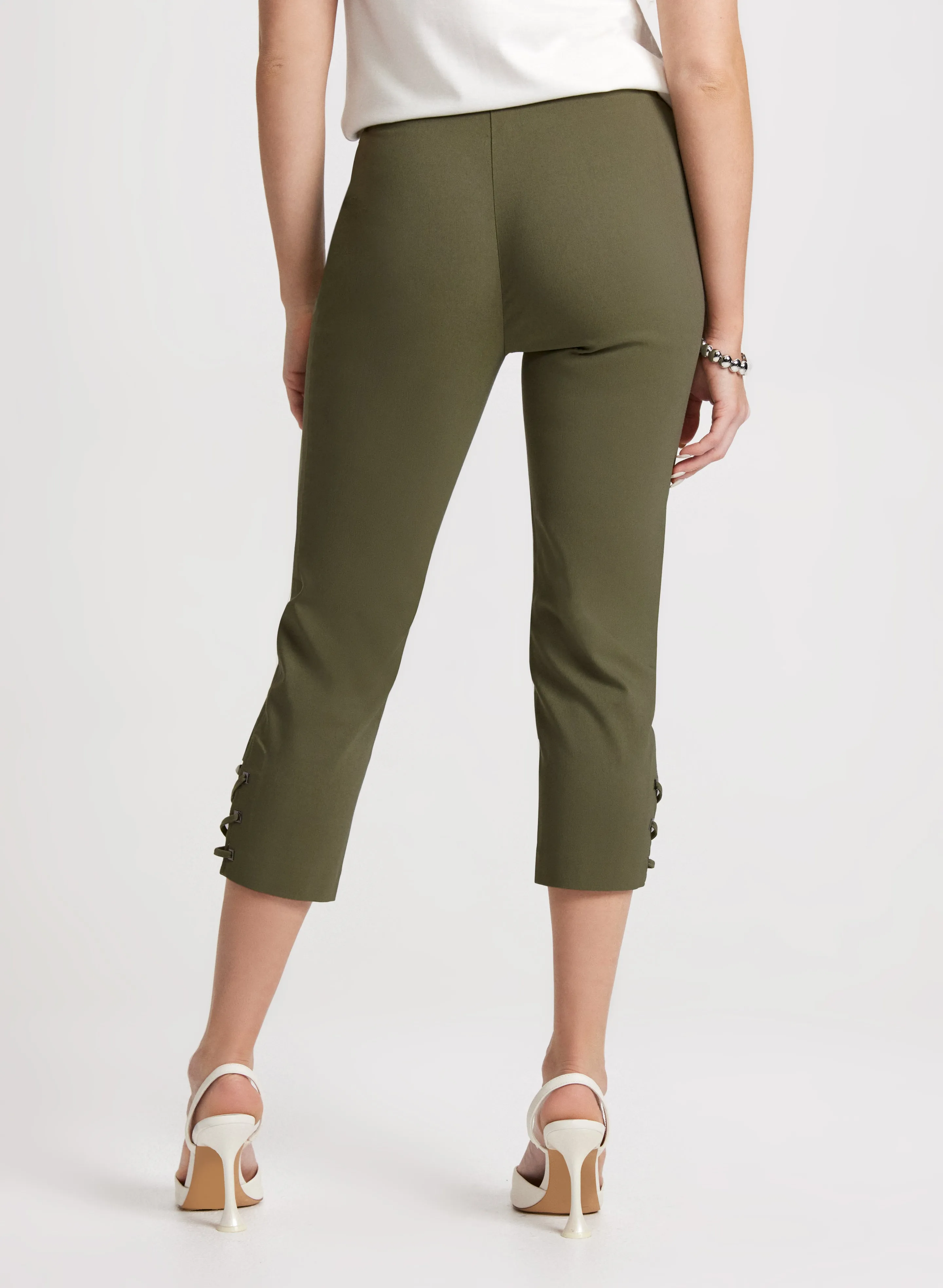 Pull-On Bengaline Capris sold by Laura product image thumbnail 2