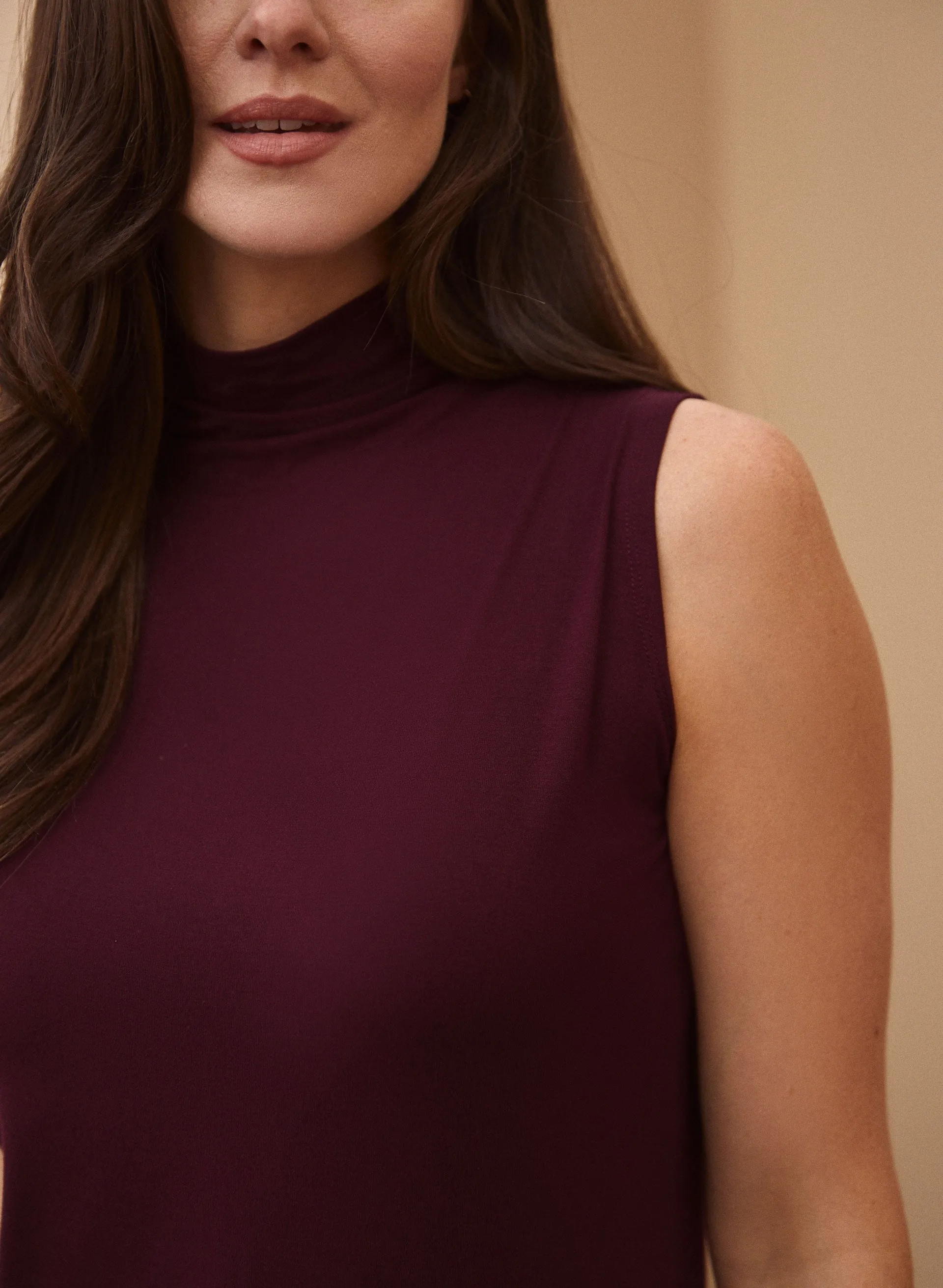 Sleeveless Mock Neck Top sold by Laura product image thumbnail 2