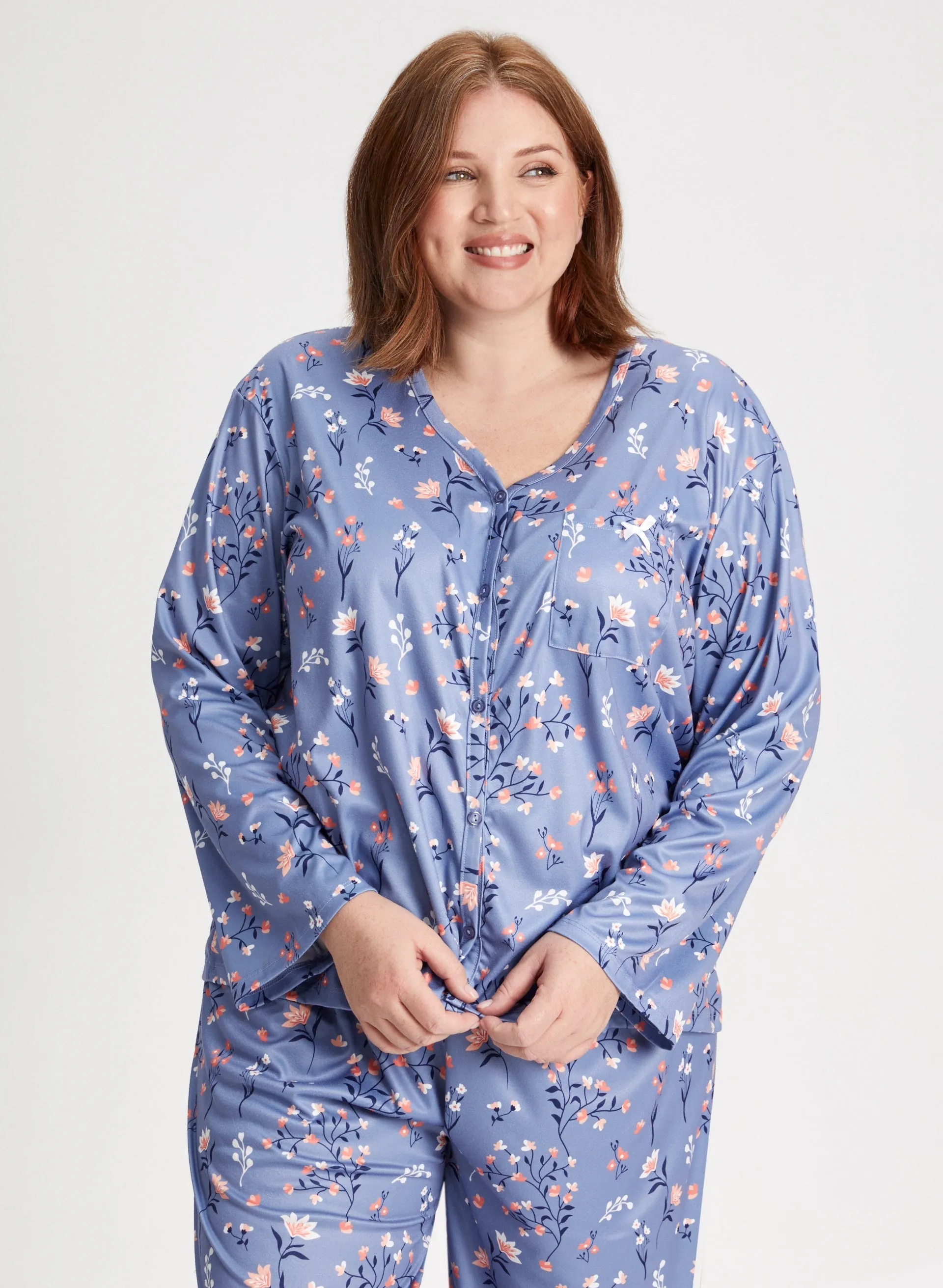 Floral Print Pyjama Set sold by Laura product image thumbnail 5