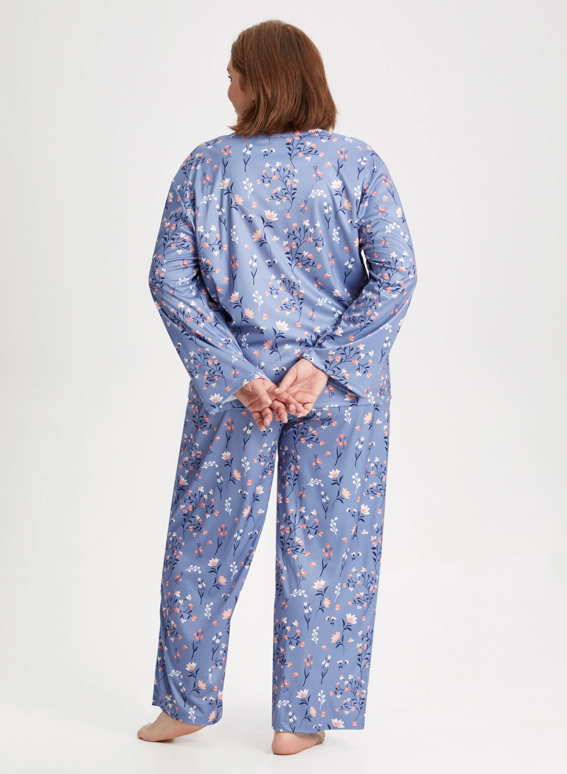 Floral Print Pyjama Set sold by Laura product image thumbnail 2