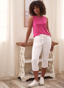Cargo Style Capris sold by Laura