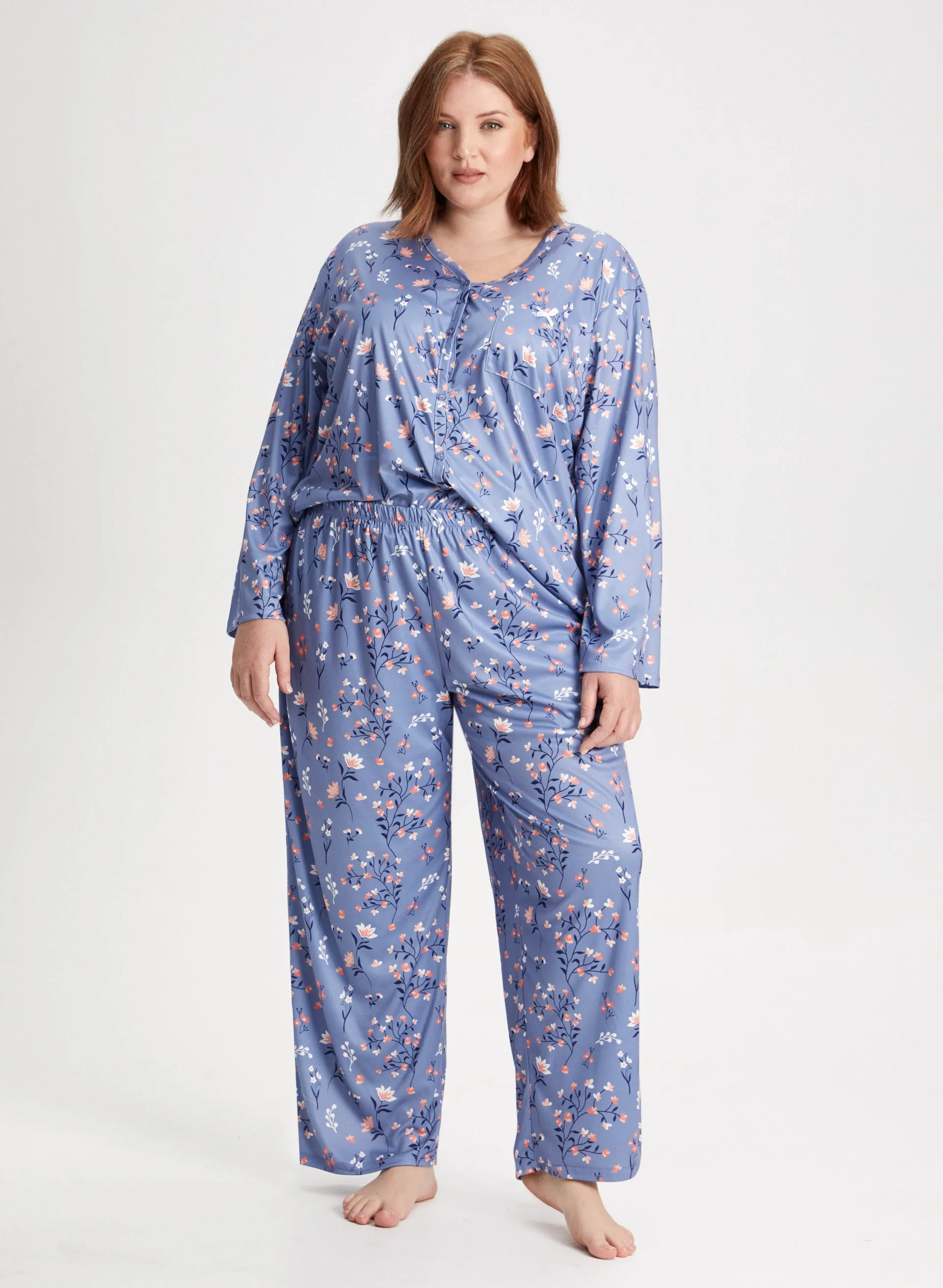 Floral Print Pyjama Set sold by Laura