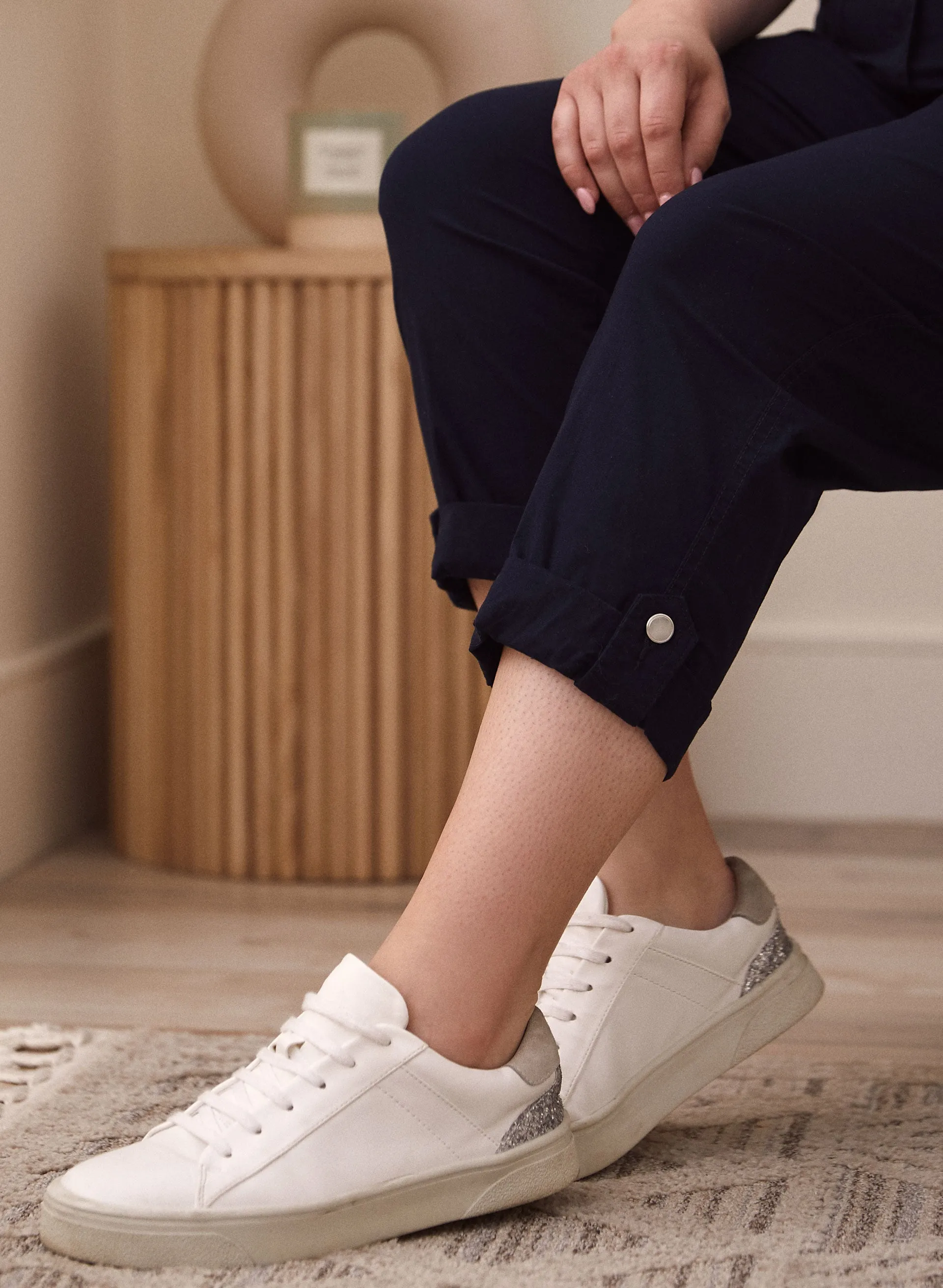 Zipper Detail Cargo Capris sold by Laura product image thumbnail 4