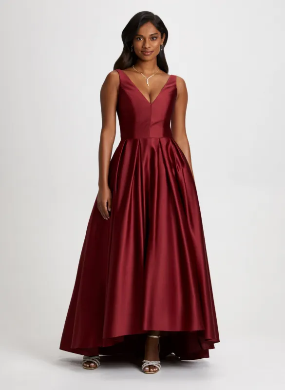 Asymmetric V-Neck Dress sold by Laura