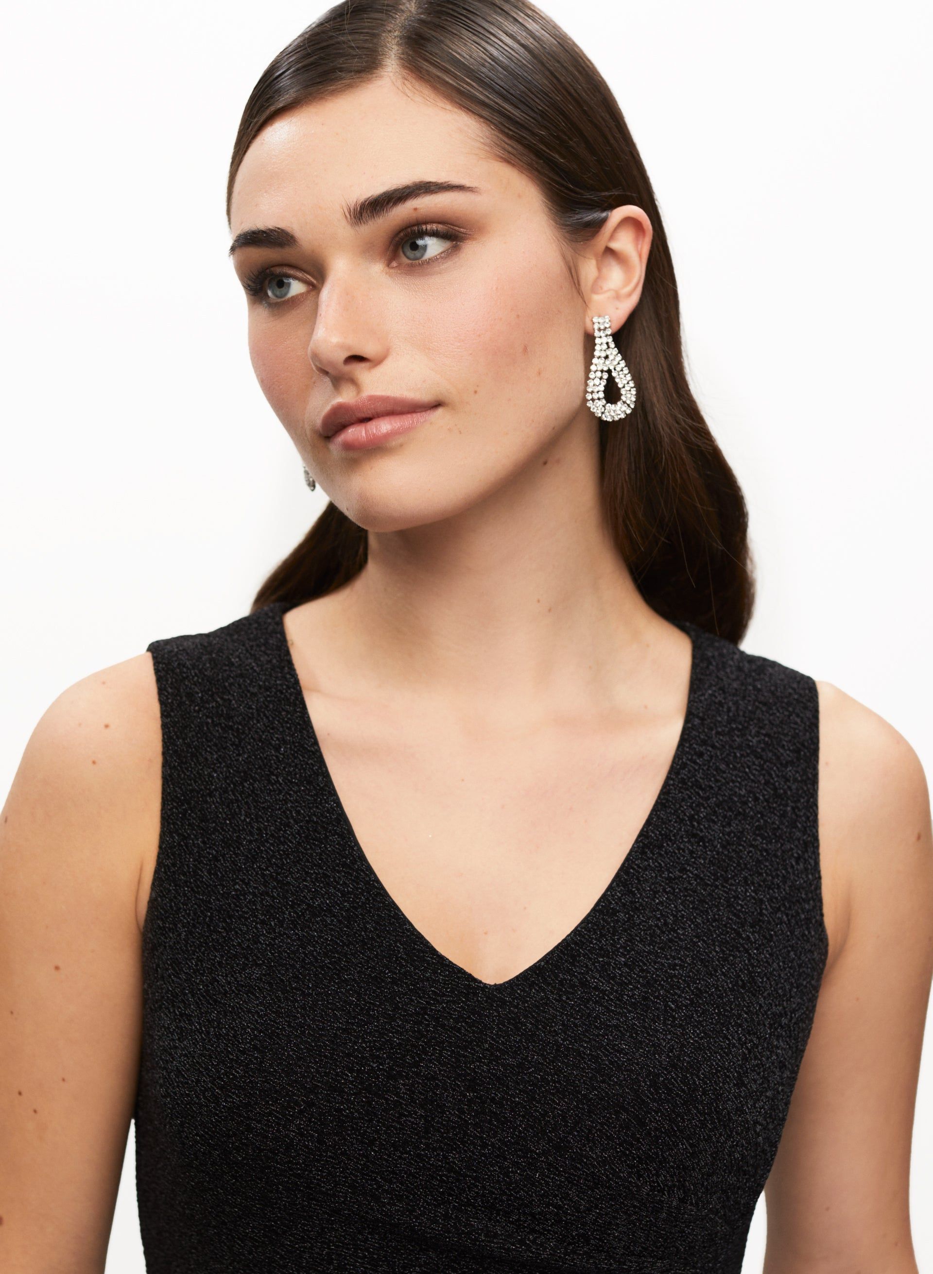 Metallic Detail Sleeveless Jacquard Dress sold by Laura product image thumbnail 2