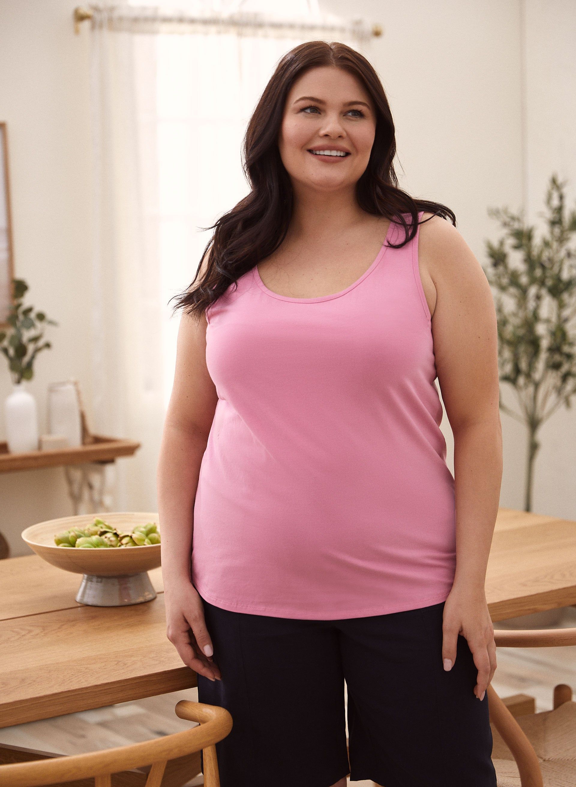 Scoop Neck Tank Top sold by Laura