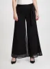 Olivia Mesh Overlay Wide-Leg Pants - Regular sold by Laura