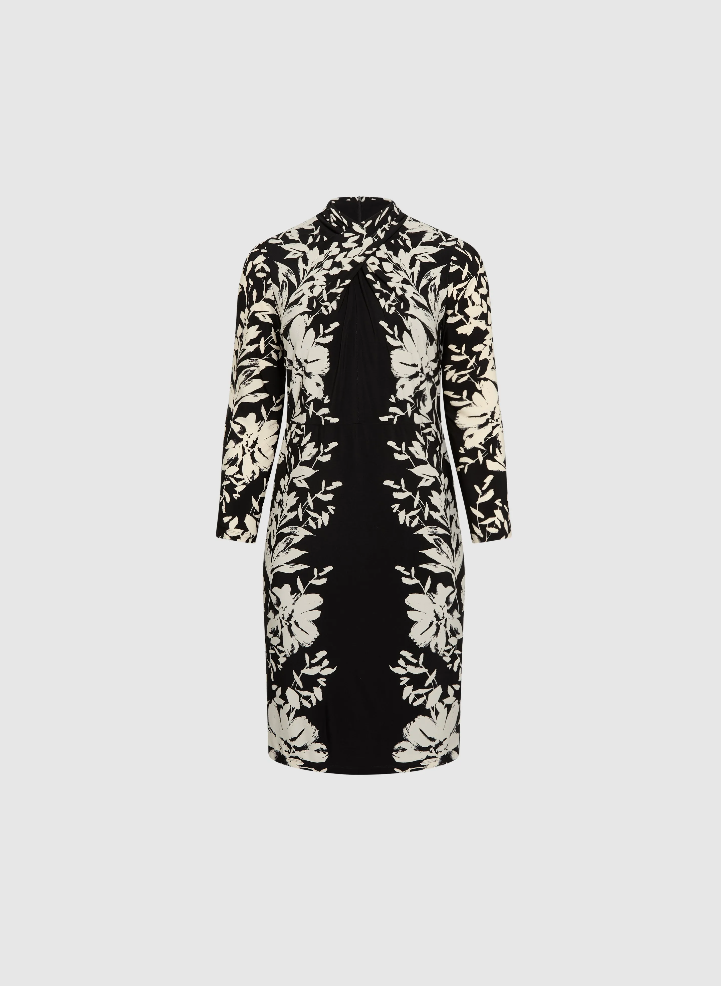 Floral Placement Print Dress sold by Laura product image thumbnail 5