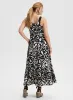 Abstract Print Maxi Dress sold by Laura