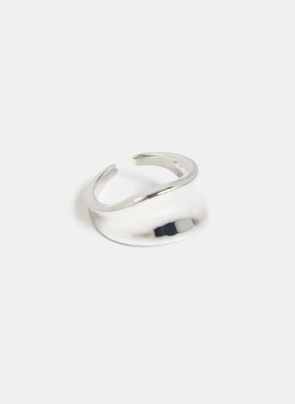 Sculptural Wave Ring sold by Laura