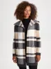 Plaid Open Front Coatigan sold by Laura