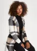Plaid Open Front Coatigan sold by Laura