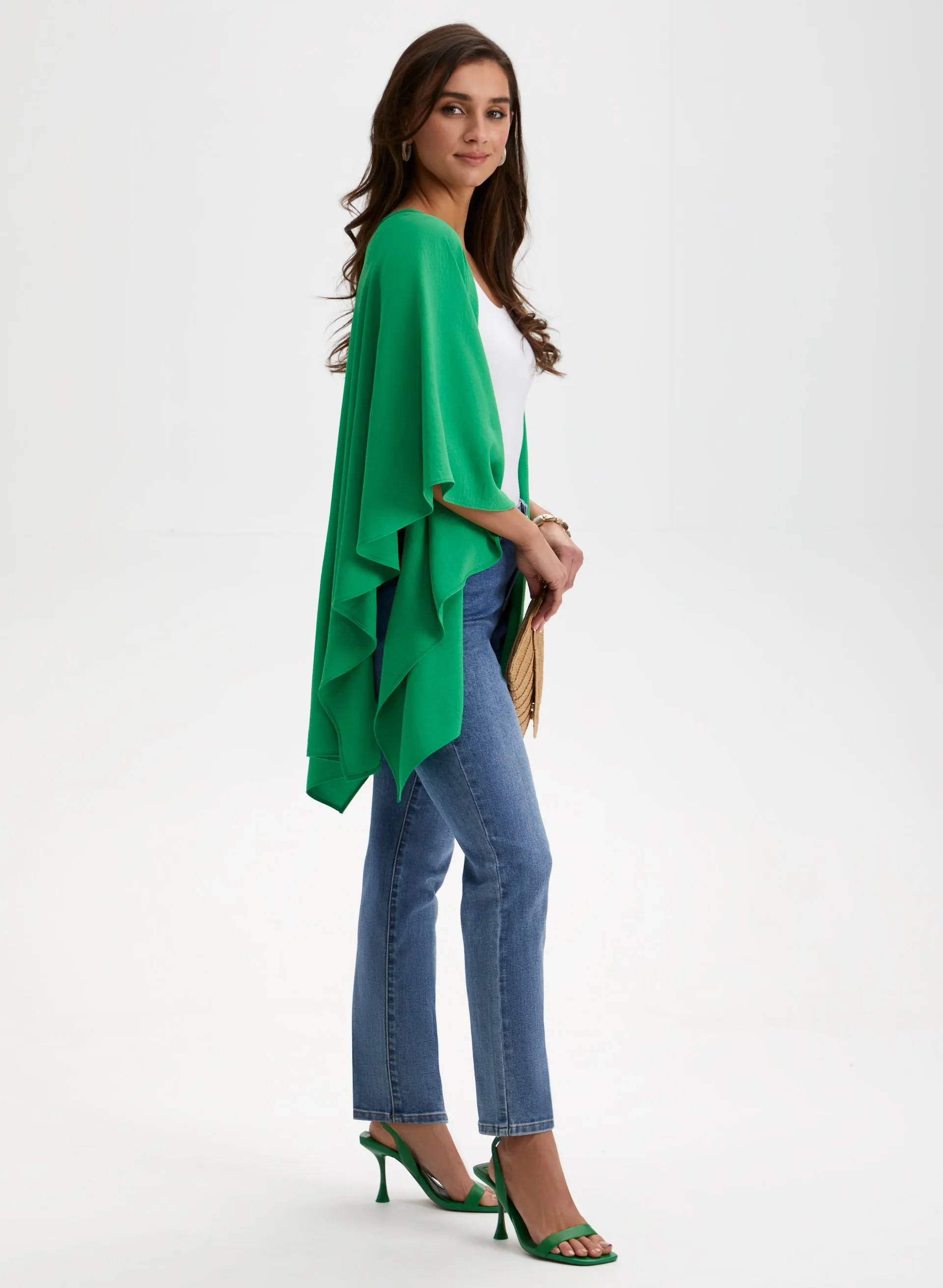 Textured Crepe Shawl sold by Laura product image thumbnail 3