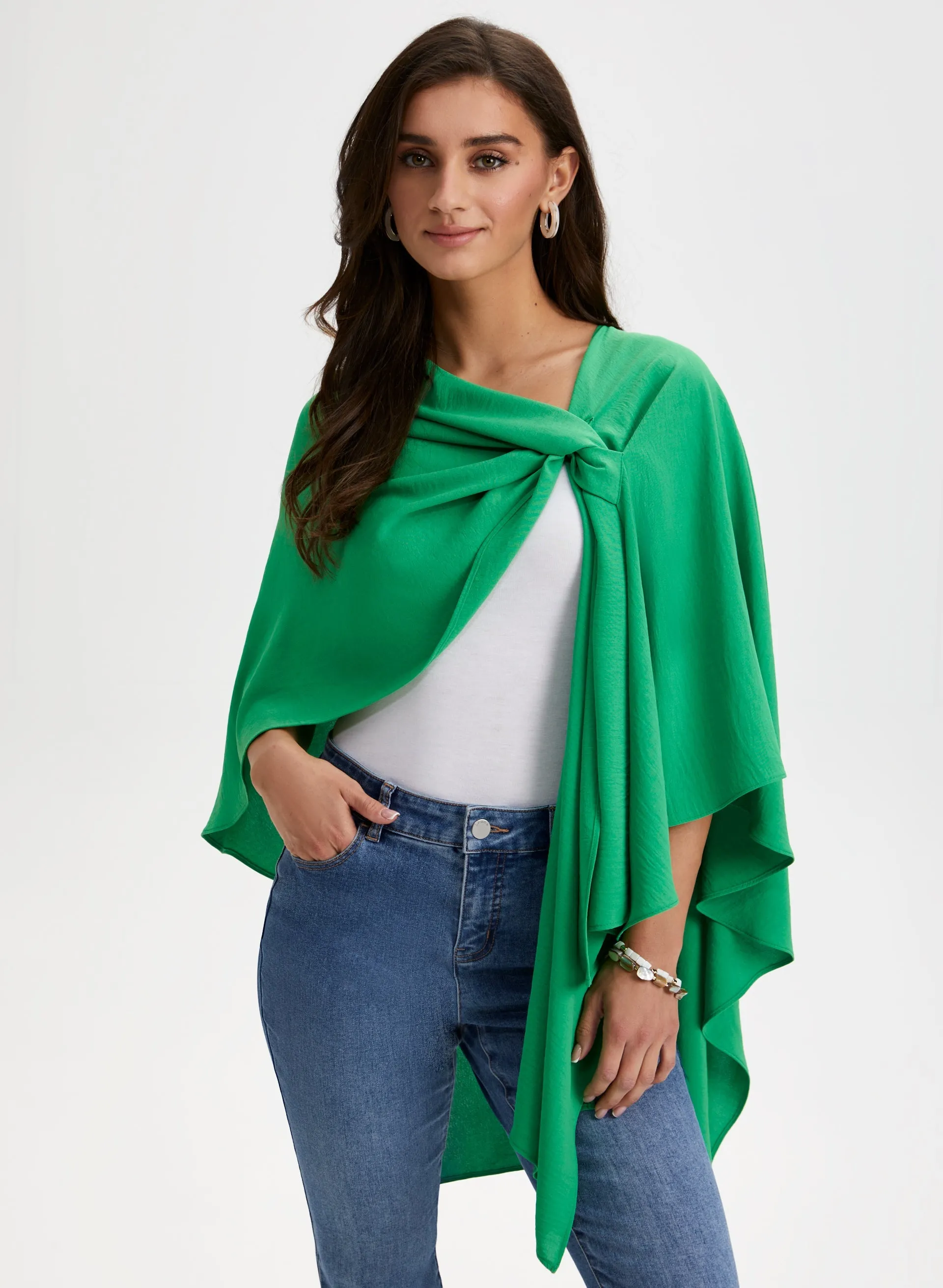 Textured Crepe Shawl sold by Laura