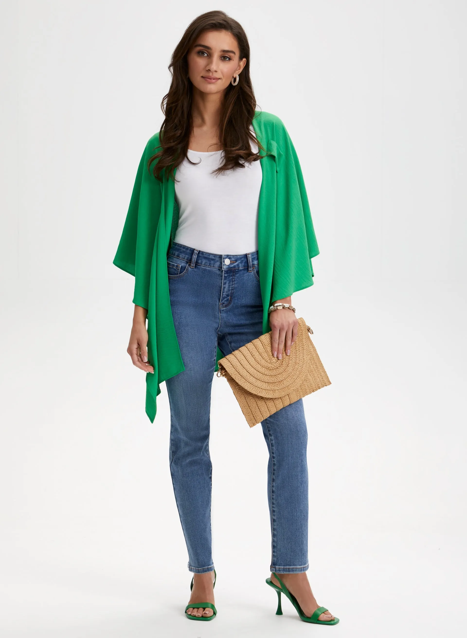 Textured Crepe Shawl sold by Laura product image thumbnail 4