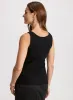 Lace-Up Ribbed Tank Top sold by Laura