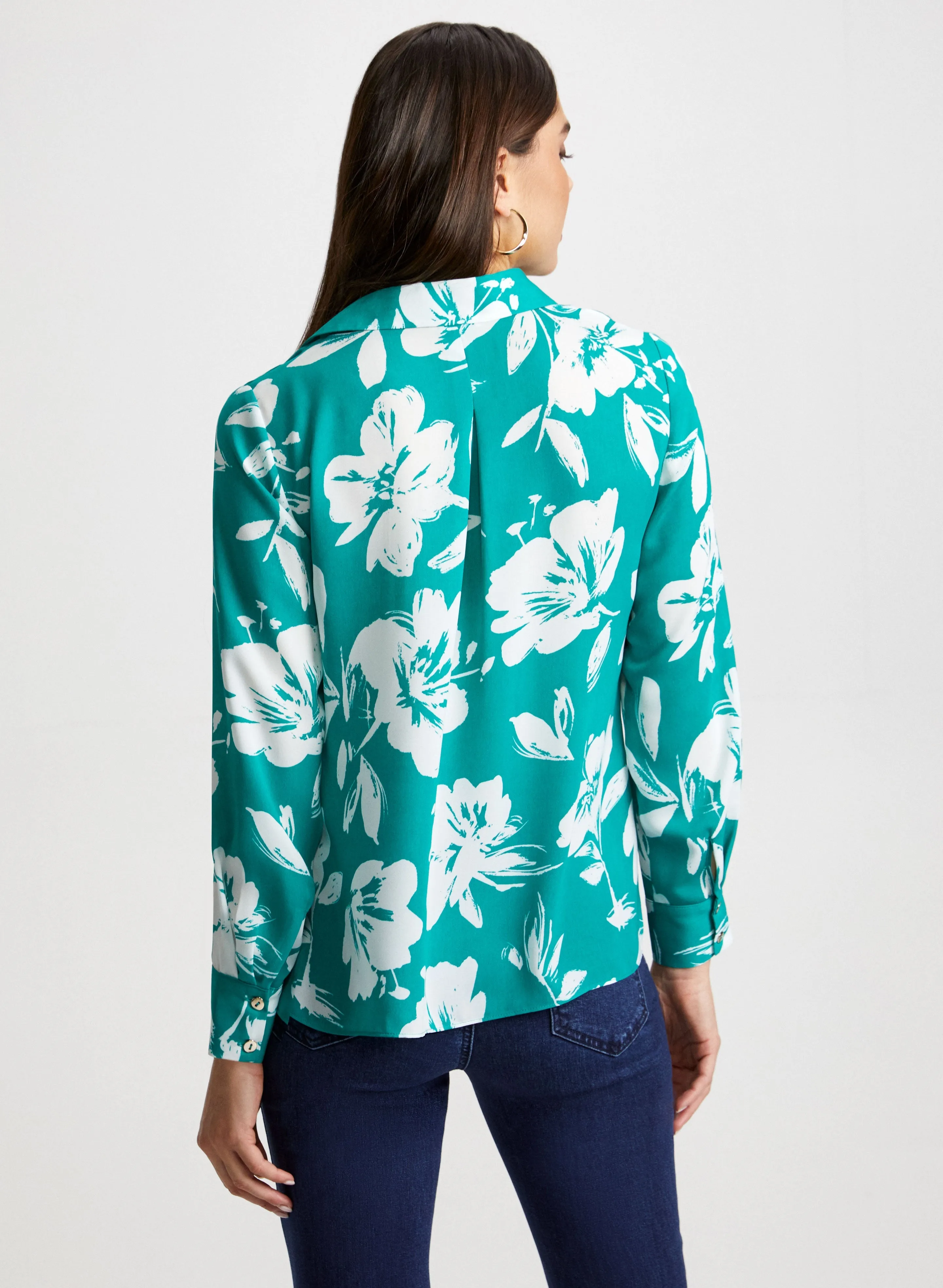 Floral Print Blouse sold by Laura product image thumbnail 4