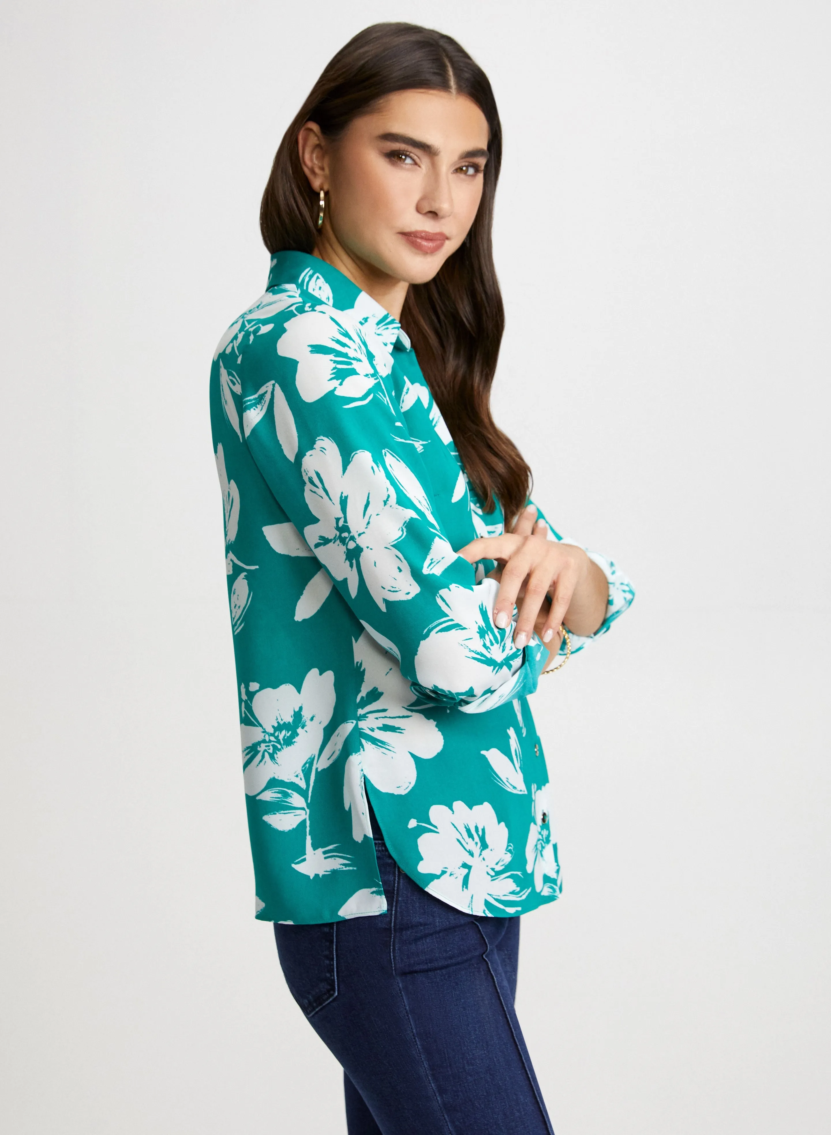 Floral Print Blouse sold by Laura product image thumbnail 5