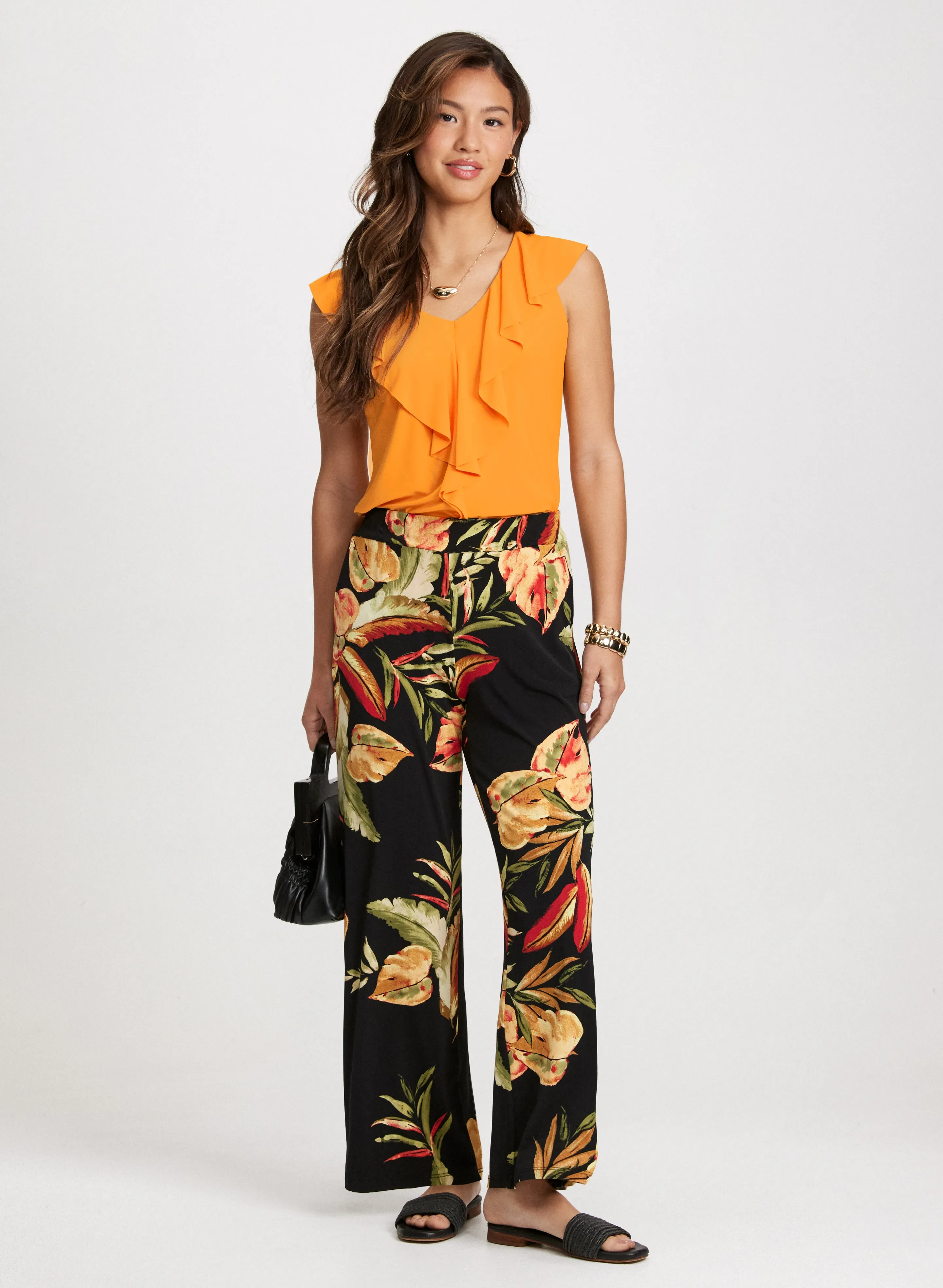 Ruffled Sleeveless Top sold by Laura product image thumbnail 2