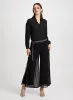 Tie Neck Blouse & Chiffon Overlay Pants sold by Laura