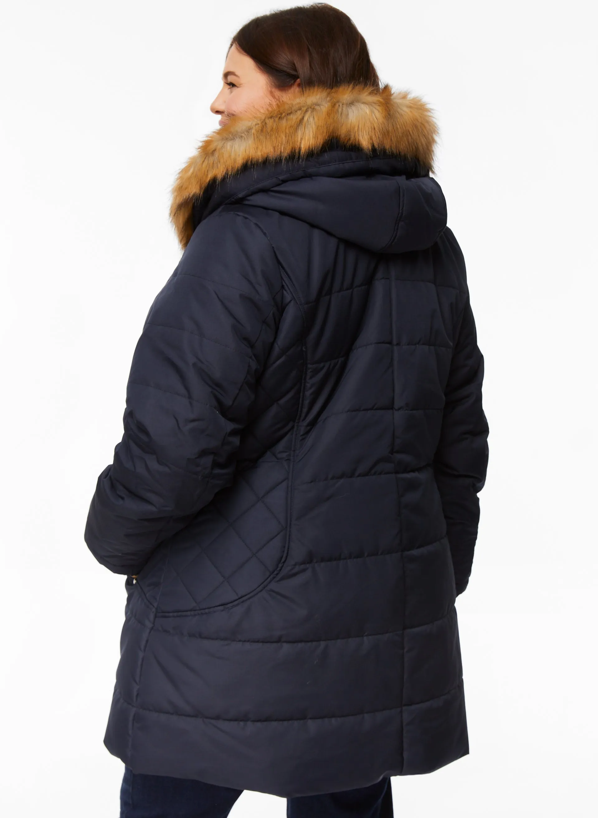 Vegan Down Quilted Coat sold by Laura product image thumbnail 2