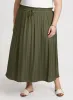 Smocked Waist Satin Maxi Skirt sold by Laura