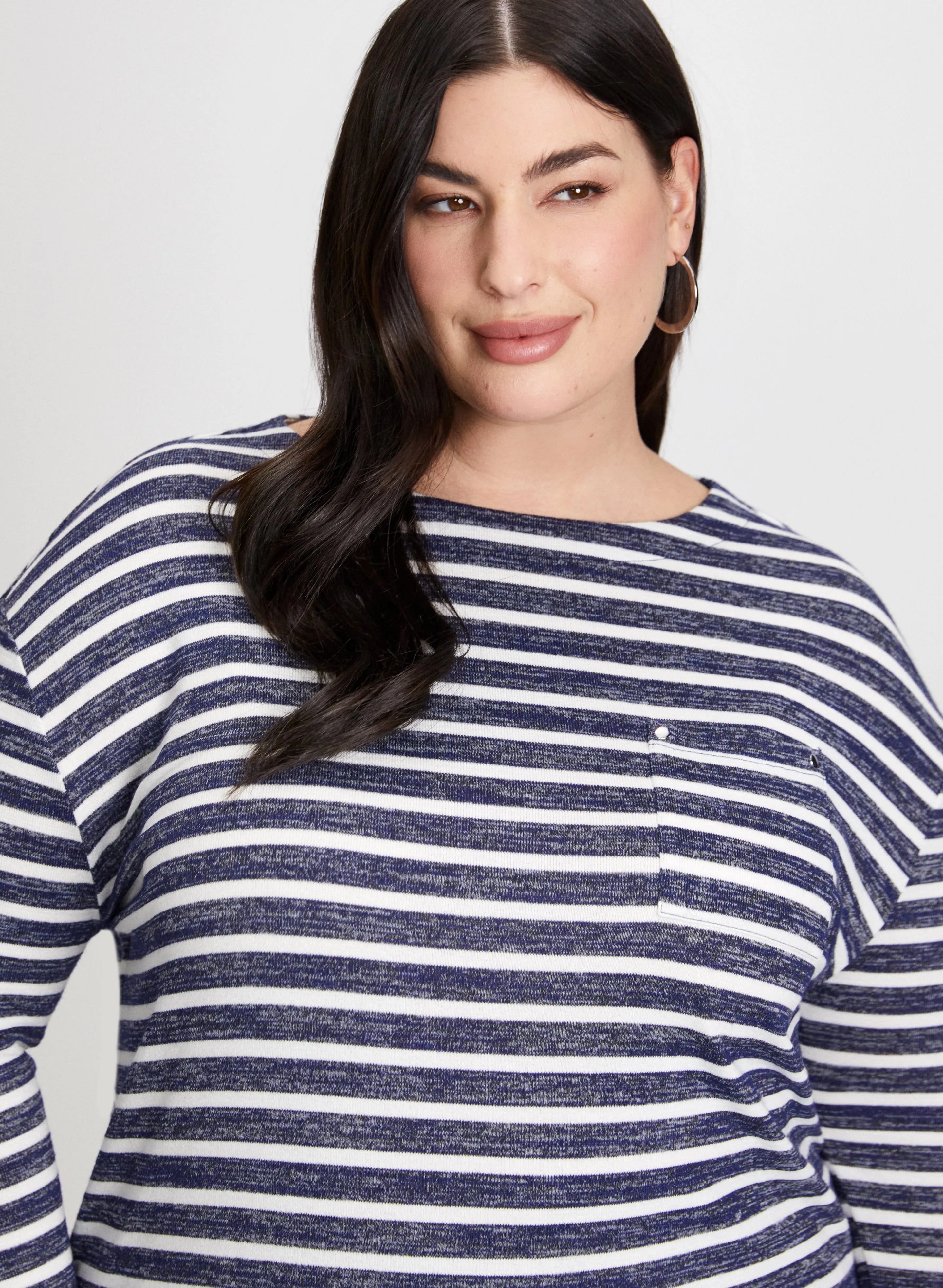 Stripe Print Top sold by Laura product image thumbnail 2