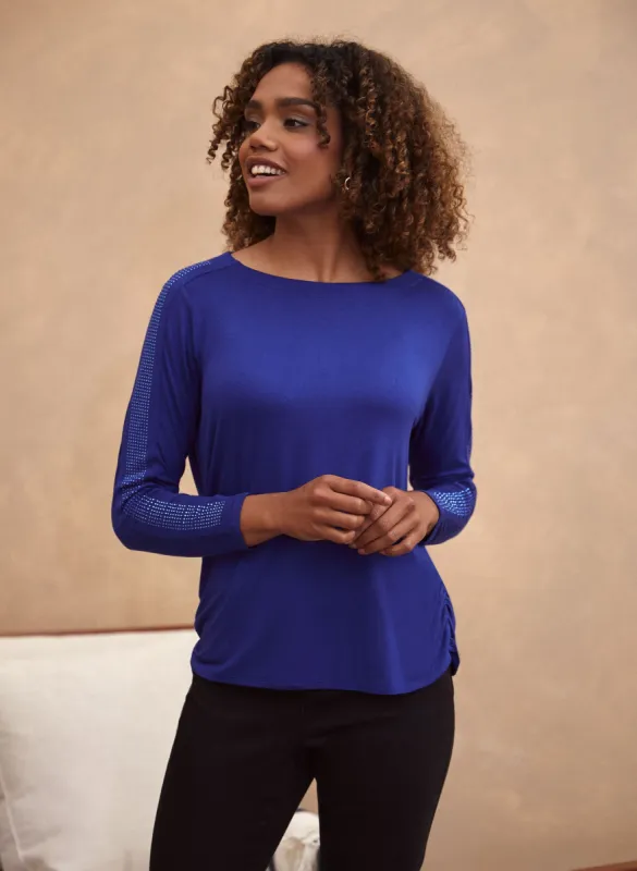 Stud Detail Tee sold by Laura