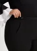 Signature Fit Button Detail Pants sold by Laura
