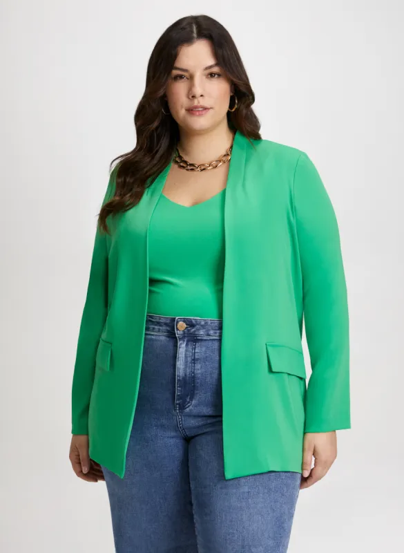 Joseph Ribkoff - Collarless Jacket made by Laura