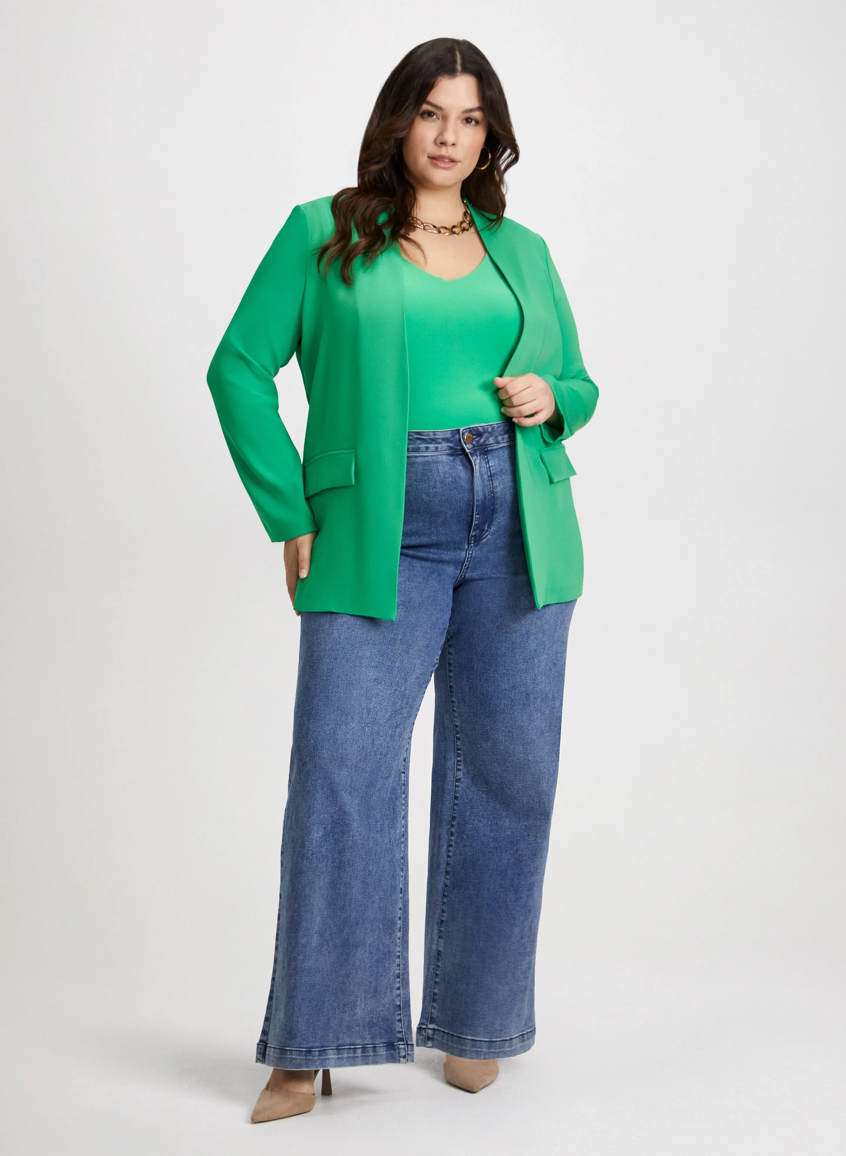 Joseph Ribkoff - Collarless Jacket sold by Laura product image thumbnail 3