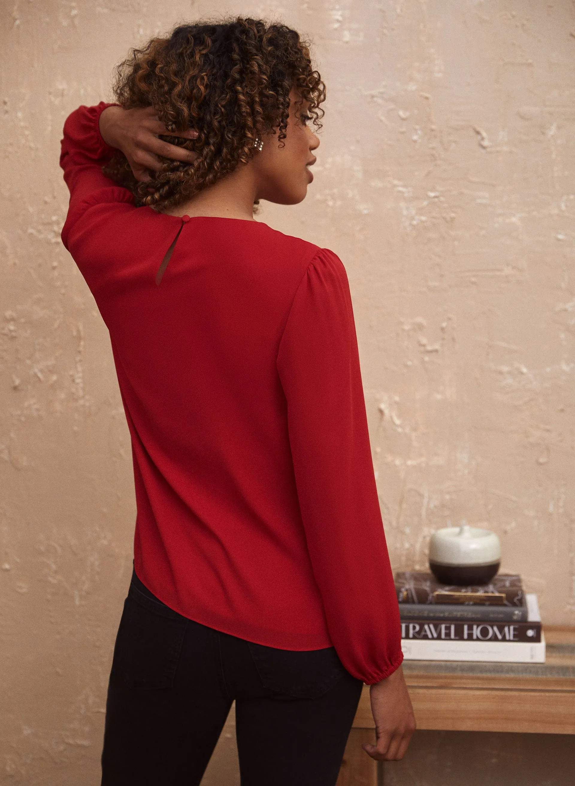 Rhinestone Detail Blouse sold by Laura product image thumbnail 4