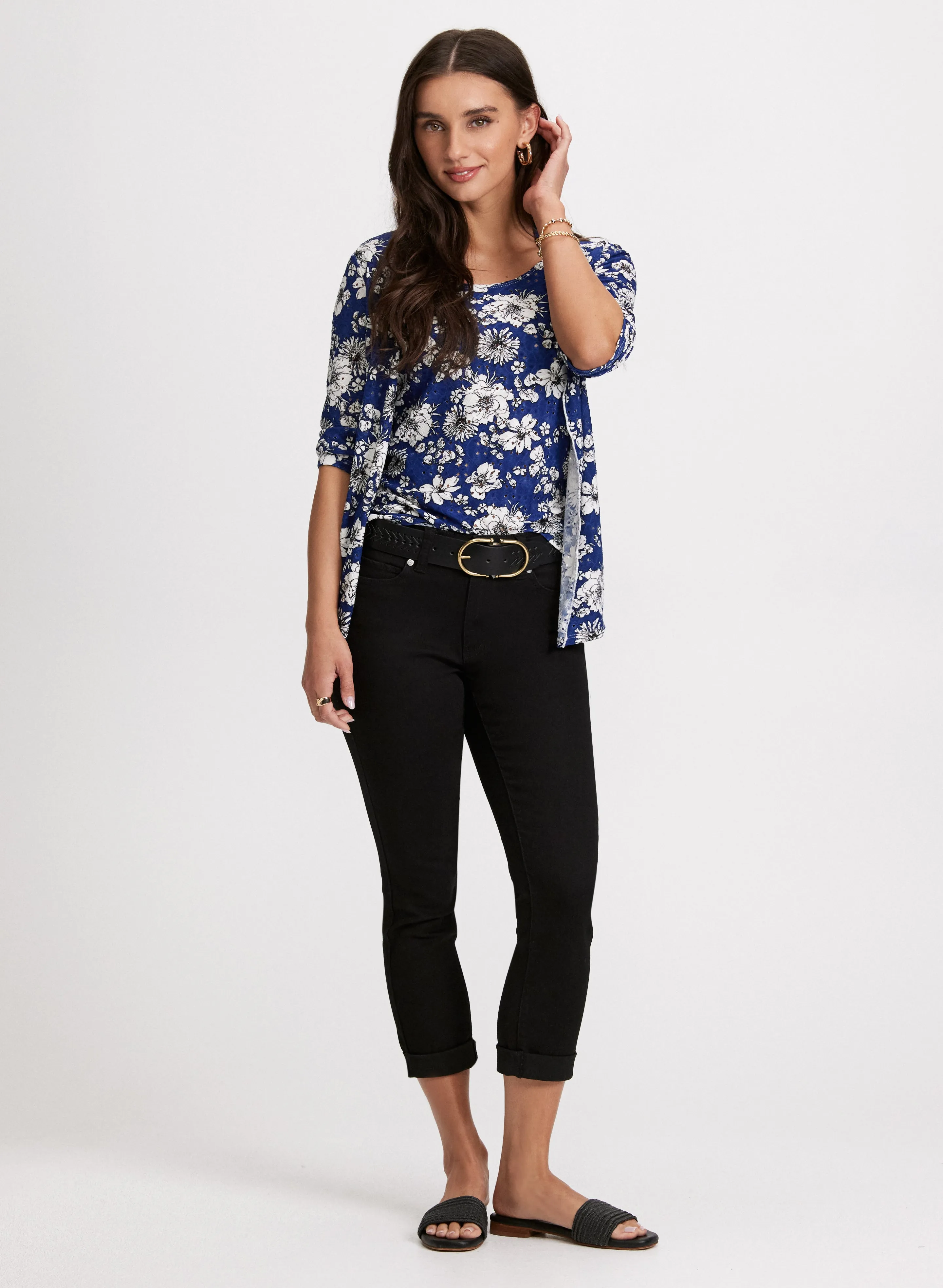 Fitted Denim Capris sold by Laura product image thumbnail 3
