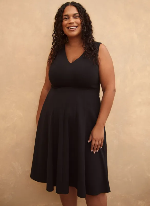 Sleeveless Fit & Flare Dress sold by Laura