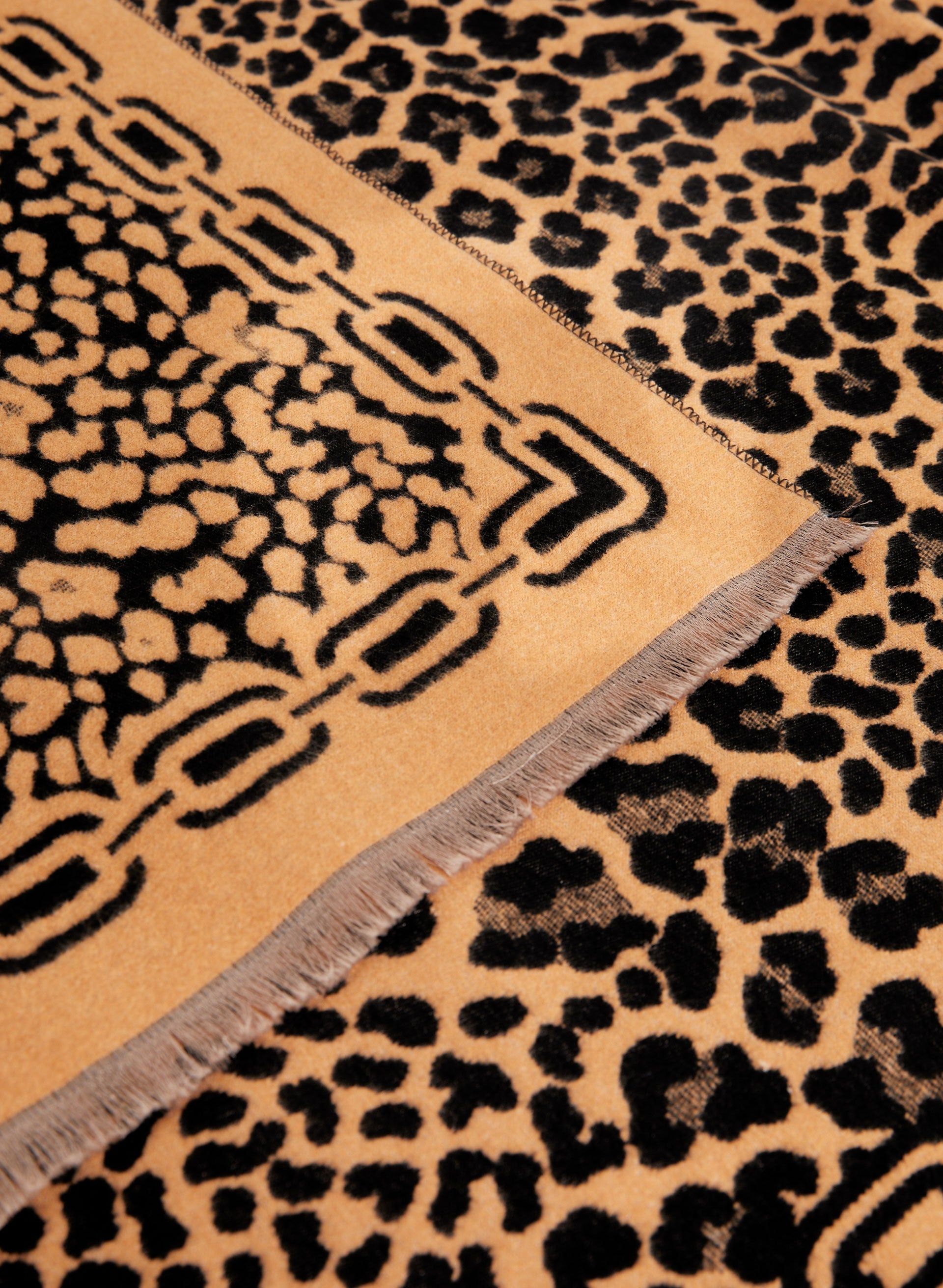Animal Print Jacquard Scarf sold by Laura product image thumbnail 2