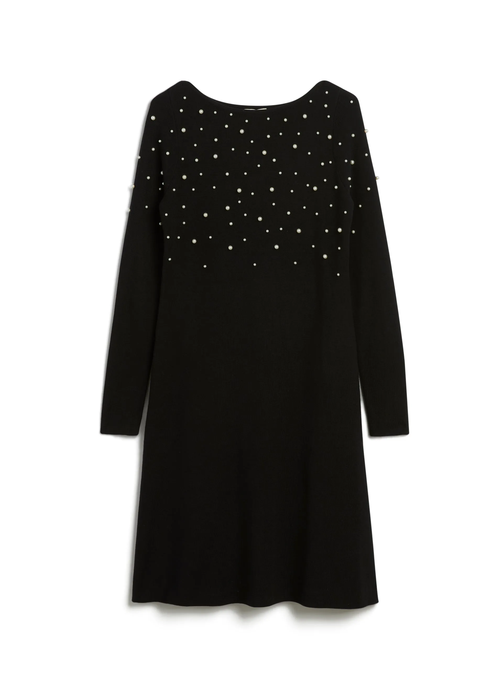 Pearl Embellished Sweater Dress sold by Laura product image thumbnail 5