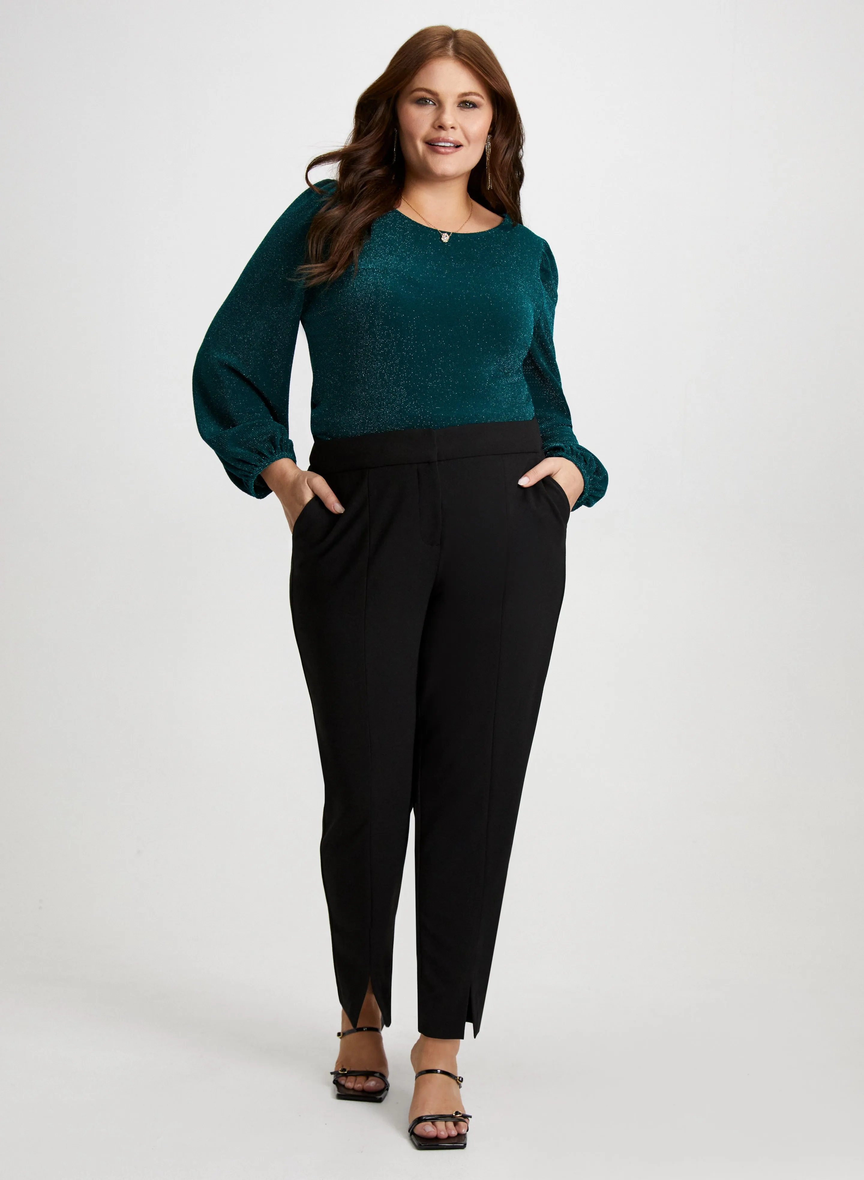 Glitter Top & City Fit Pants sold by Laura