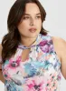 Sleeveless Floral Print Top sold by Laura