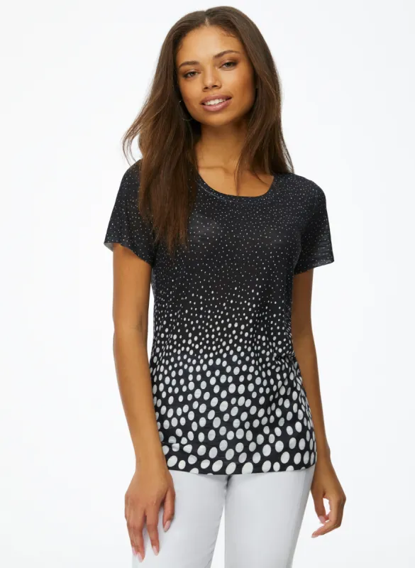 Vex - Gradient Dot Print Tee sold by Laura